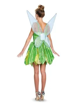 Disguise Women's Prestige Tinker Bell Costume -Video Game Costumes Shop womens prestige tinker bell costume alt1