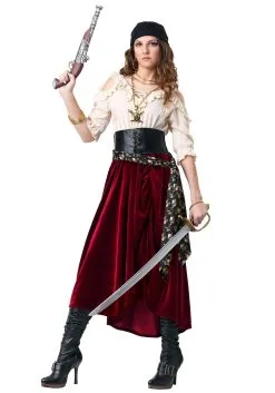 Fun Costumes Women's Roving Buccaneer Costume