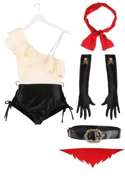 Fun Costumes Salty Seas Pirate Costume For Women 13 Fun Costumes Salty Seas Pirate Costume For Women -Video Game Costumes Shop womens salty seas pirate costume alt 5