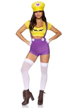 LEG AVENUE Sexy Gamer Villain Babe Costume For Women