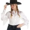 Fun Costumes Women's Western Cowgirl Costume Shirt 1 Fun Costumes Women's Western Cowgirl Costume Shirt -Video Game Costumes Shop womens western shirt