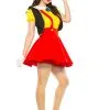 Seeing Red Women's Wooden Puppet Costume Dress -Video Game Costumes Shop womens wooden puppet costume